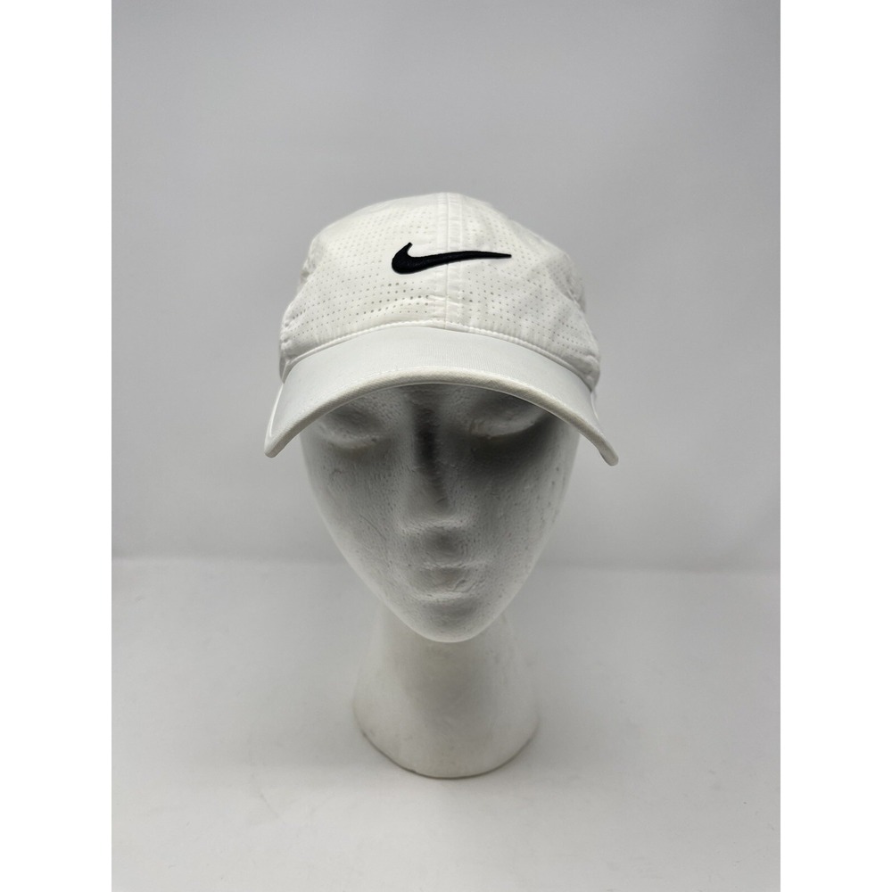 Nike Legacy 91 Unisex Adjustable Golf Hat, White, One Size Fit's Most Swoosh